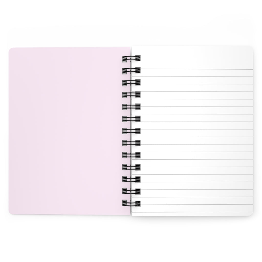 Copy of Pretty Hustlers Spiral Notebook | Pink Motivational Journal, Retro Star Design