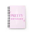 Copy of Pretty Hustlers Spiral Notebook | Pink Motivational Journal, Retro Star Design