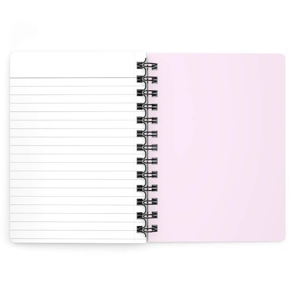 Copy of Pretty Hustlers Spiral Notebook | Pink Motivational Journal, Retro Star Design
