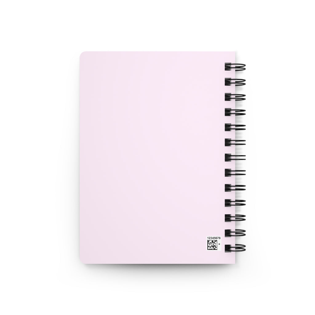 Copy of Pretty Hustlers Spiral Notebook | Pink Motivational Journal, Retro Star Design