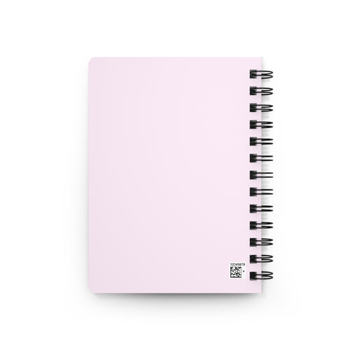 Copy of Pretty Hustlers Spiral Notebook | Pink Motivational Journal, Retro Star Design